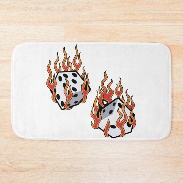 Item preview, Flaming Dice  designed and sold by Rott515.