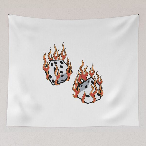 Item preview, Flaming Dice  designed and sold by Rott515.