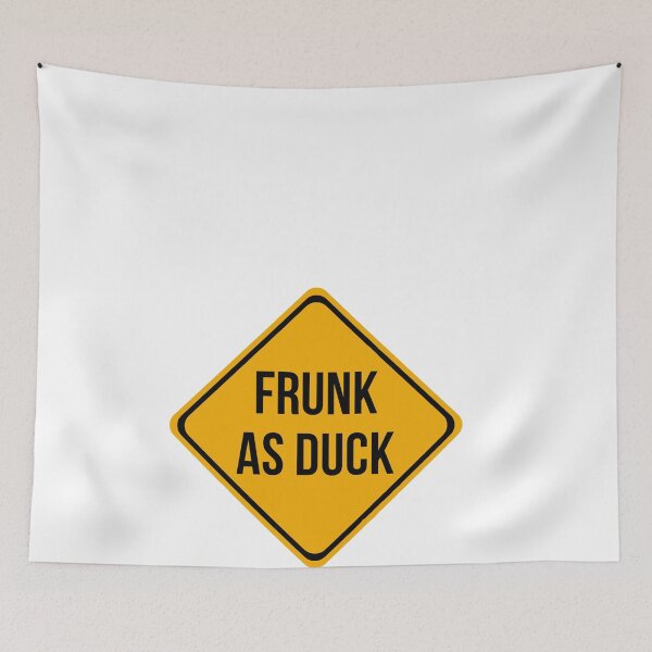 Item preview, Frunk as duck designed and sold by crosstheline.