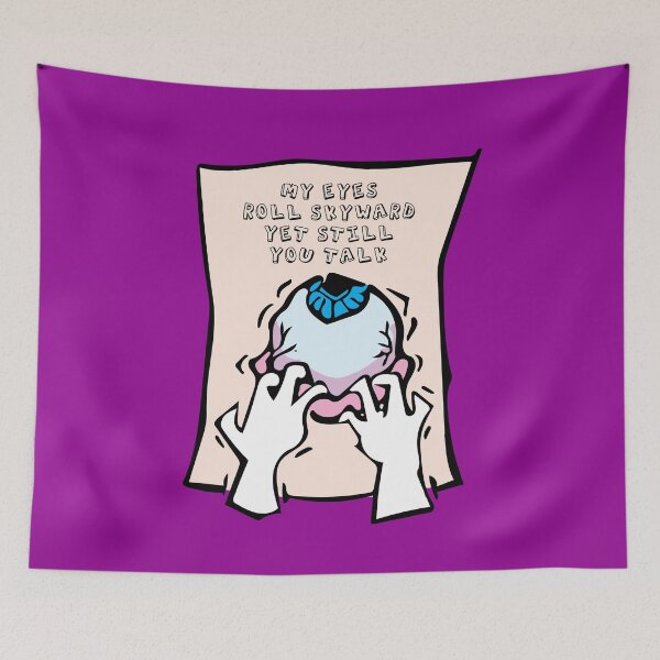 Item preview, MY EYES ROLL SKYWARD, YET STILL YOU TALK, ILLUSTRATION designed and sold by Clifford Hayes.