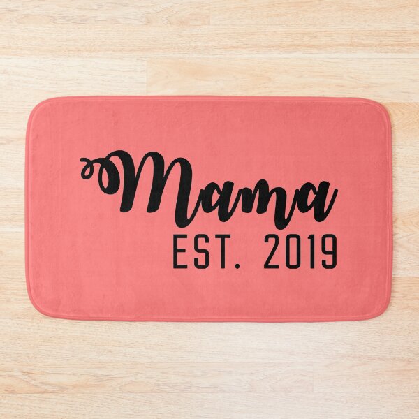 Item preview, Mama Est 2019 - Baby Shower Hand Lettered Gift Ideas for New Mom  designed and sold by ASClothDesign.