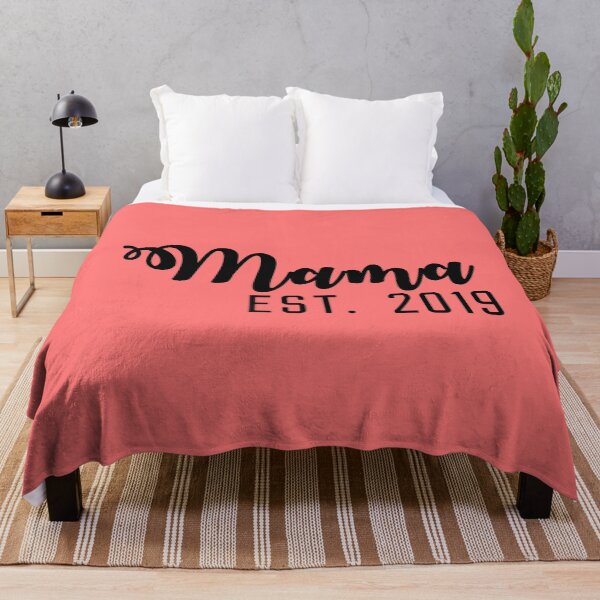 Item preview, Mama Est 2019 - Baby Shower Hand Lettered Gift Ideas for New Mom designed and sold by ASClothDesign.