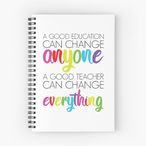 Item preview, A Good Teacher Can Change Everything designed and sold by ladyfacecreates.