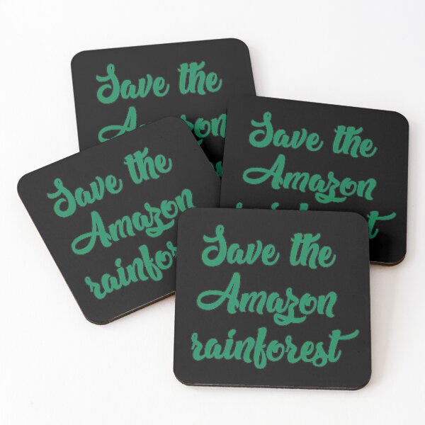 Item preview, Save the Amazon rainforest designed and sold by untagged-shop.