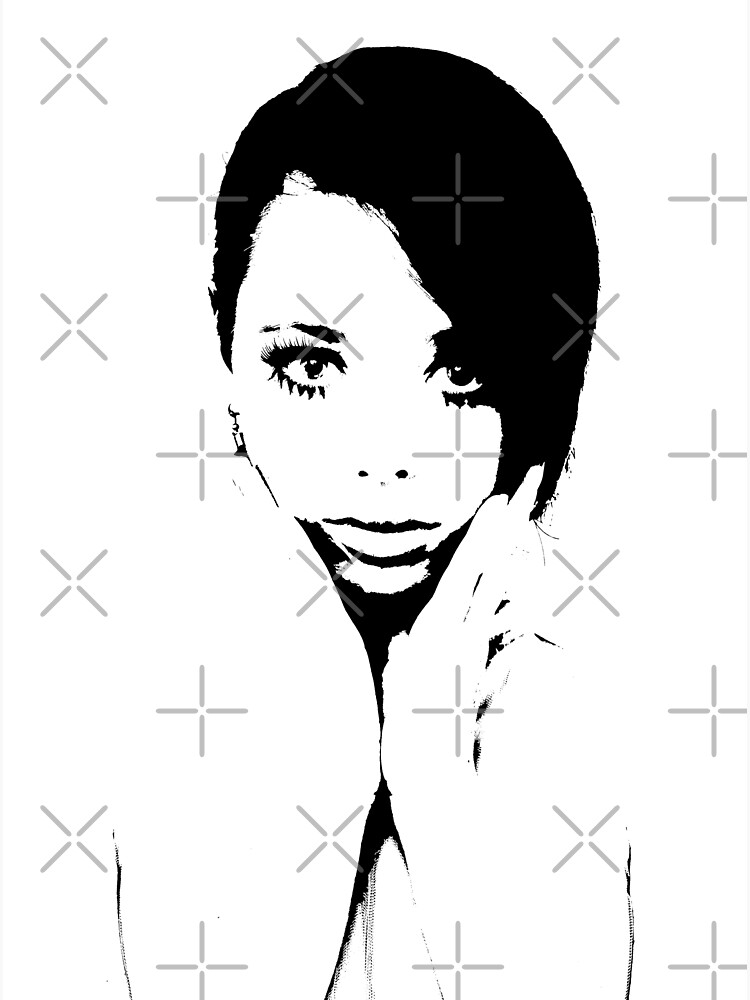 pop-girl-black-poster-for-sale-by-mariusluppino-redbubble