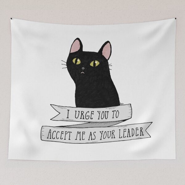 Item preview, Salem Saberhagen - black cat quote designed and sold by agrapedesign.