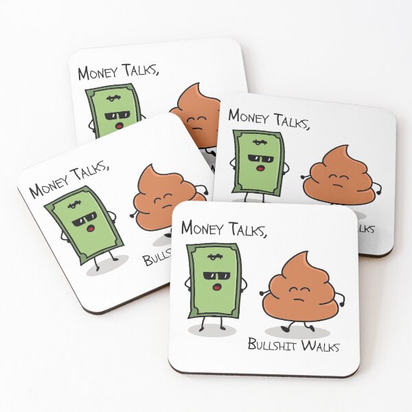 Item preview, Money talks, bullshit walks designed and sold by apicon.