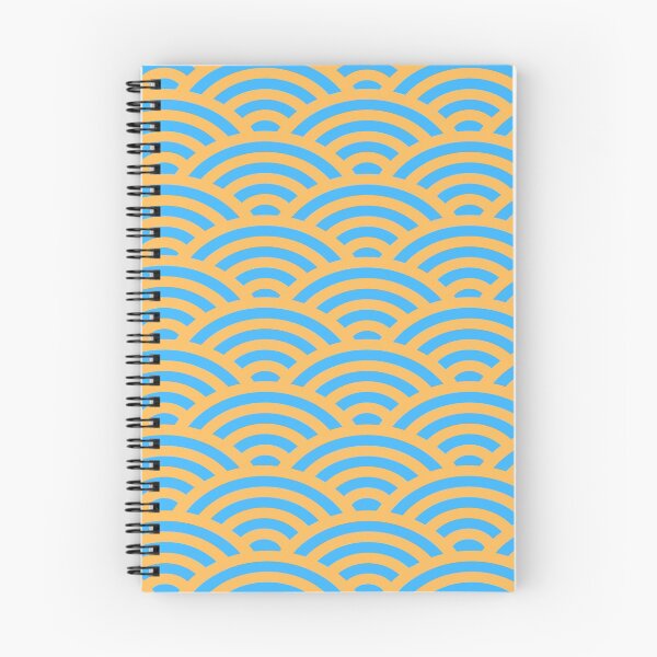 Item preview, Yellow and blue abstract curved mountains  designed and sold by Isha Dibua.