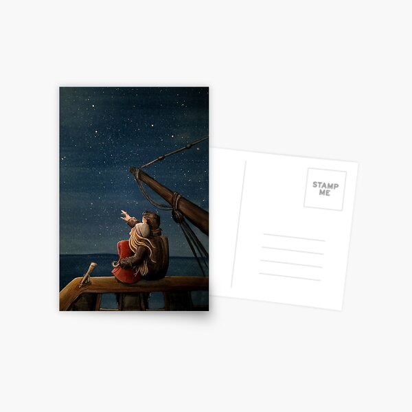 Stargazers Postcard