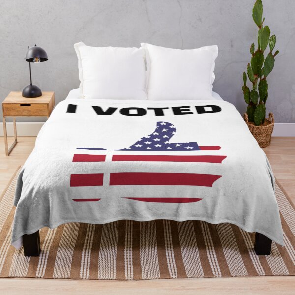 Item preview, I Voted American Flag designed and sold by SwagHut.
