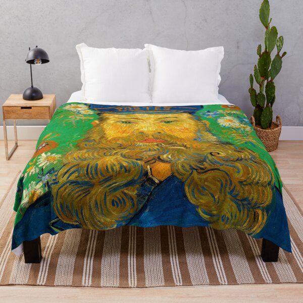 Item preview, Portrait of the Postman Joseph Roulin - Vincent Van Gogh painting designed and sold by Bebichic.