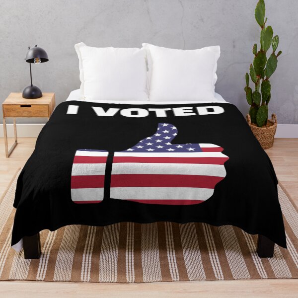 Item preview, I Voted American Flag designed and sold by SwagHut.