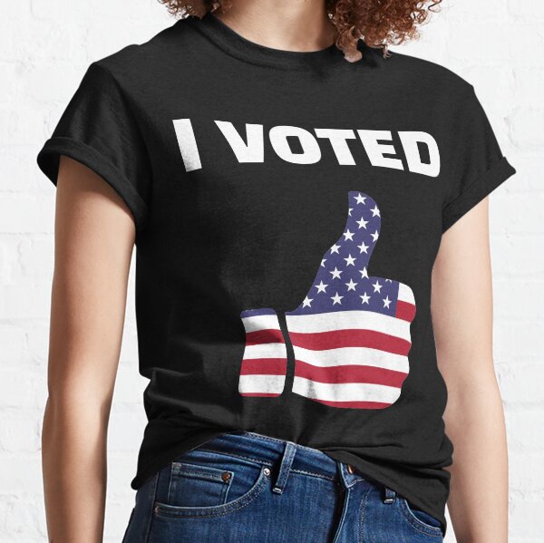 Item preview, I Voted American Flag designed and sold by SwagHut.
