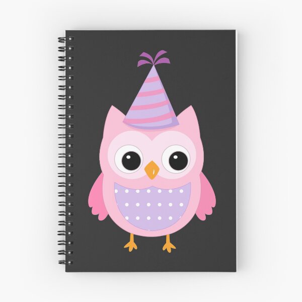Item preview, Birthday Owl - Christmas, Thanksgiving and Birthday Party Gift Ideas for Owl Lovers designed and sold by ASClothDesign.