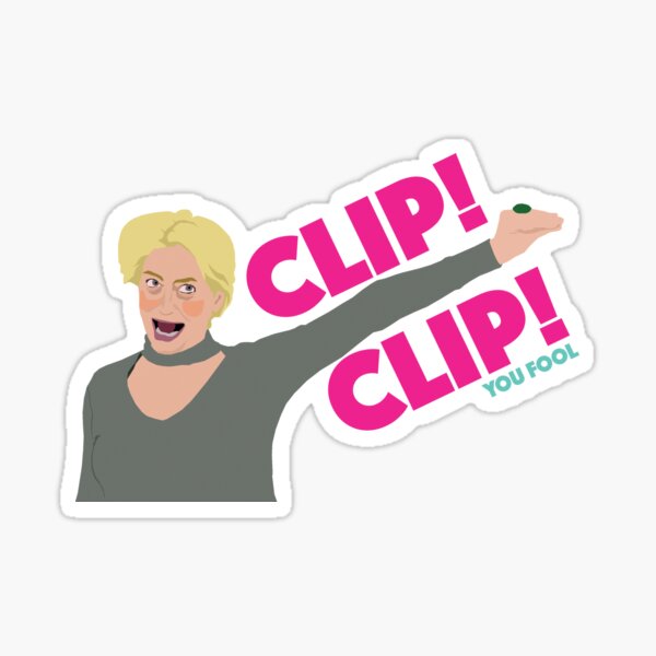 DORINDA MEDLEY | Clip Clip You Fool | RHONY (Real Housewives of New York) | Green Sticker