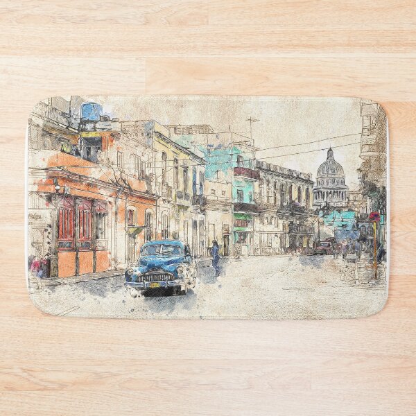 Item preview, Cuba Havana Graphic Art Print designed and sold by PODLizardWizard.