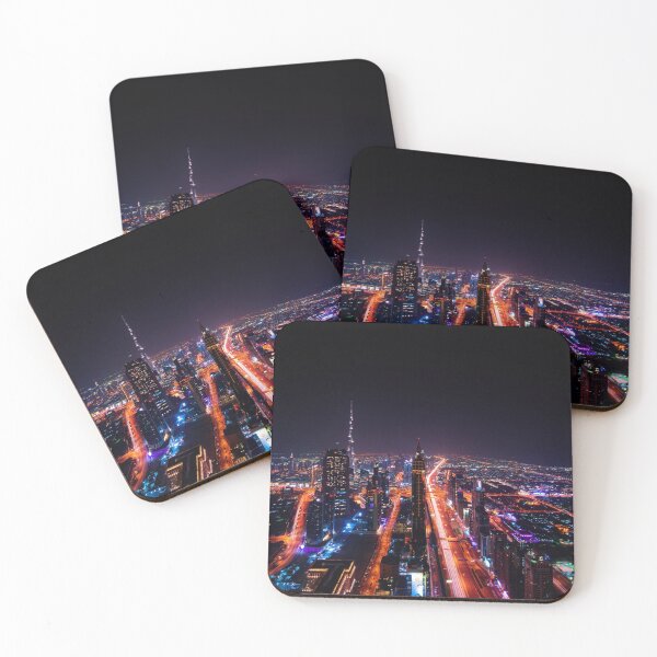 Item preview, Dubai Skyscaper Cityscape Print Photography designed and sold by PODLizardWizard.