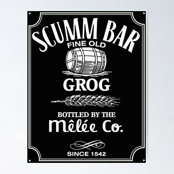 Item preview, Monkey Island Scumm Bar Grog designed and sold by PopModelStore.