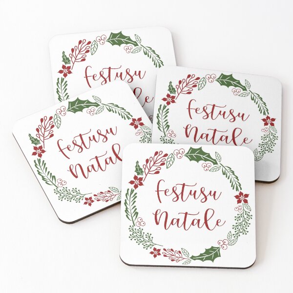 Item preview, Festusu Natale, Monégasque Merry Christmas, Monaco, Sticker Sheet designed and sold by Celticana.