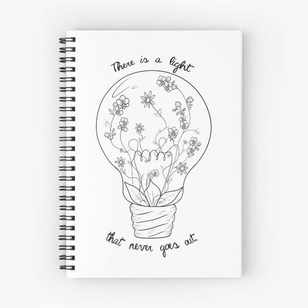 Item preview, There Is A Light That Never Goes out The Smiths Lyrics Illustration designed and sold by omnishamblesart.