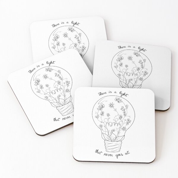 Item preview, There Is A Light That Never Goes out The Smiths Lyrics Illustration designed and sold by omnishamblesart.