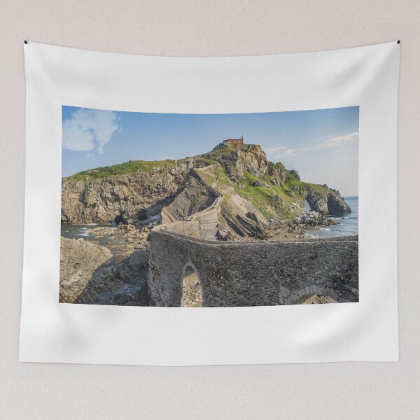 Item preview, Gaztelugatxe Island  designed and sold by PODLizardWizard.