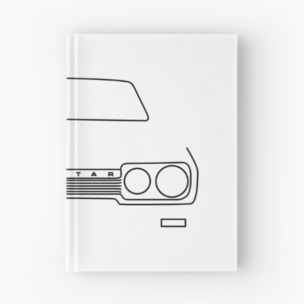 Item preview, Reliant Scimitar classic car outline graphic (black) designed and sold by soitwouldseem.