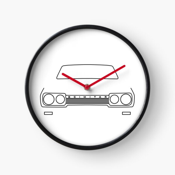 Item preview, Reliant Scimitar classic car outline graphic (black) designed and sold by soitwouldseem.