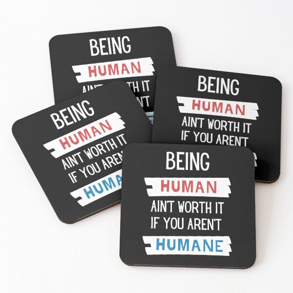 Item preview, Being Human, Being Humane designed and sold by Legit Hooligan.