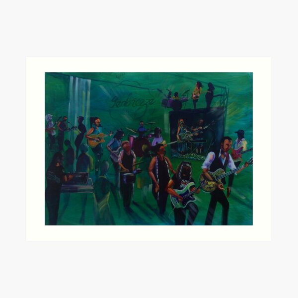Passport to Airlie - Final Seabreeze Hotel Mackay Art Print