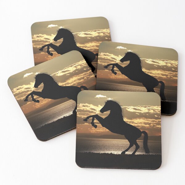 Item preview, Wild Stallion Sunset designed and sold by PODLizardWizard.