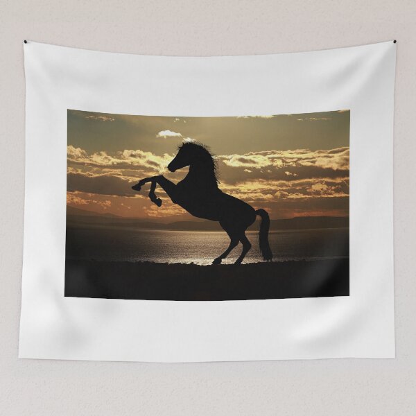 Item preview, Wild Stallion Sunset designed and sold by PODLizardWizard.