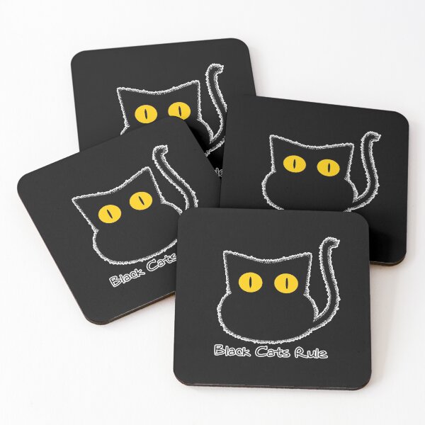 Item preview, Black Cats Rule designed and sold by Cato Woodward.