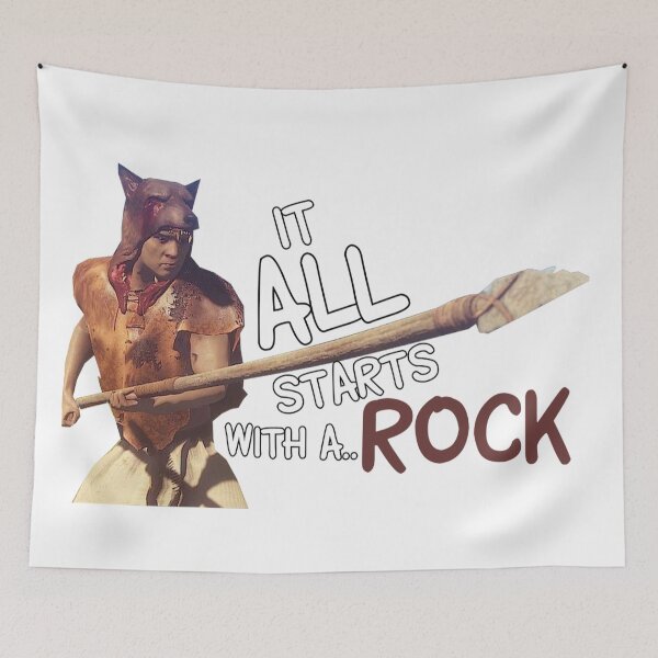 Item preview, Rust | It all starts with a rock designed and sold by Eclipse35.