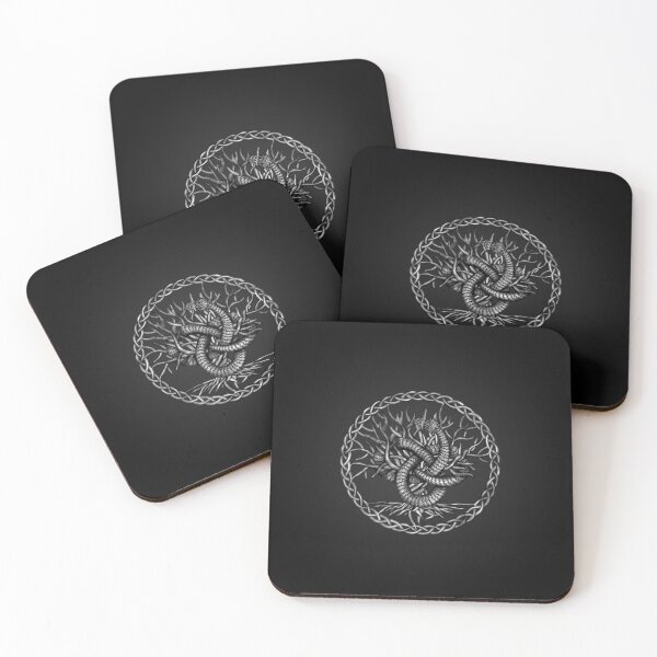 Item preview, Ouroboros Celtic Knot with Tree of Life designed and sold by Nartissima.
