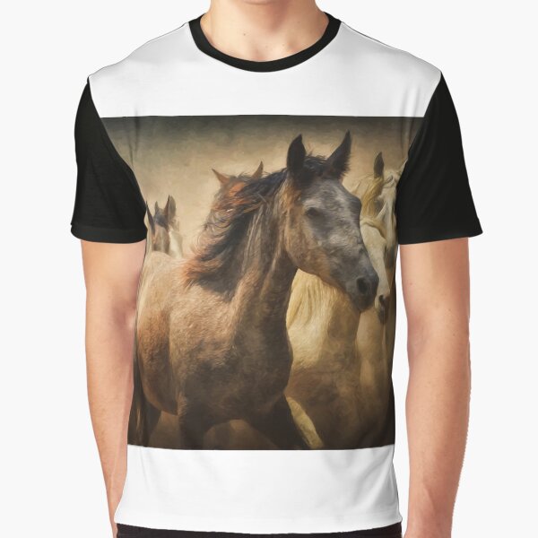 Aperçu de l'œuvre Stampede de cheval créée et vendue par PODLizardWizard.