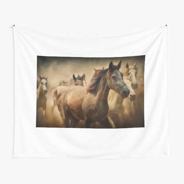 Aperçu de l'œuvre Stampede de cheval créée et vendue par PODLizardWizard.