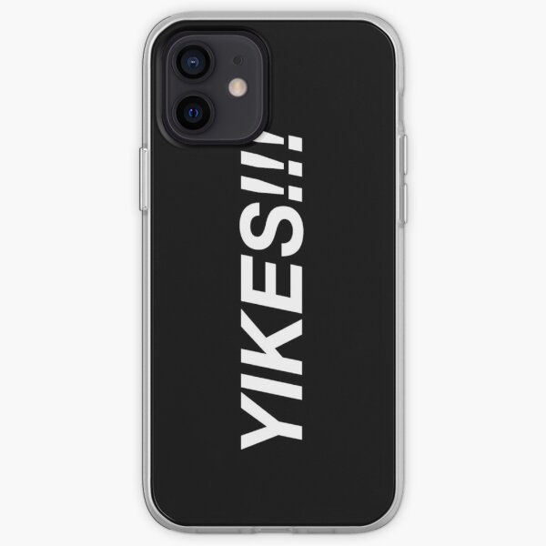 Yikes!!! Black iPhone Soft Case
