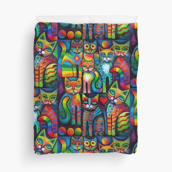 Item preview, Owl and pussicats designed and sold by Karin Zeller.