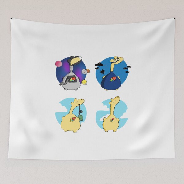 Item preview, Bogo the Flying Giraffe Pack designed and sold by -eMM.