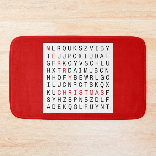 Item preview, Christmas Puzzle 1 (On Red) designed and sold by SyPhelan.