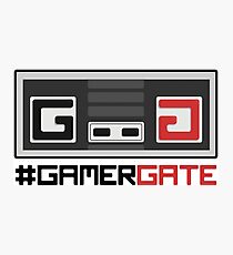 #GamerGate NES Controller Logo Photographic Print