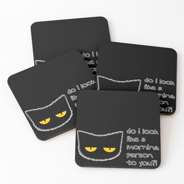 Item preview, Do I look like a morning person to you?! designed and sold by Cato Woodward.