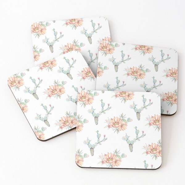 Item preview, Catci Watercolor Pattern with Pink and Green designed and sold by gsproductsgs.