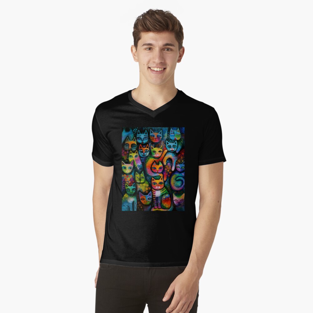 Item preview, V-Neck T-Shirt designed and sold by karincharlotte.
