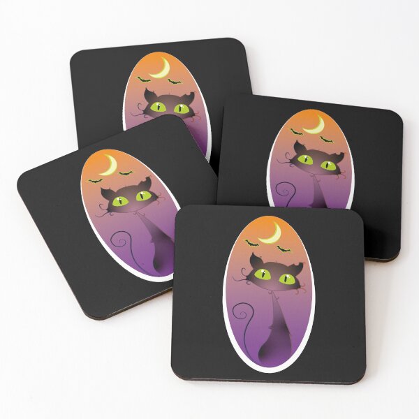 Item preview, Skinny Purple Scaredy Cat designed and sold by Cato Woodward.