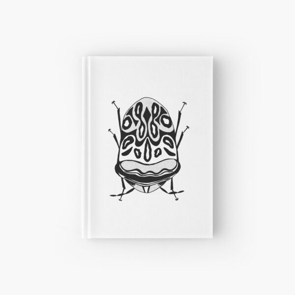 Picasso Bug (ink illustrations of weird animals that are real) Hardcover Journal
