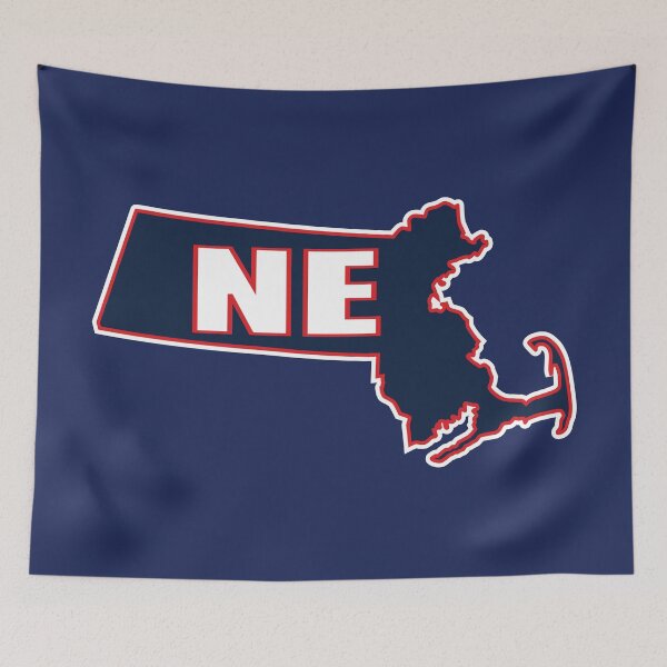 Item preview, Massachusetts Map (NE) designed and sold by bobthesportsguy.