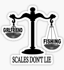 Scales Don't Lie... Sticker