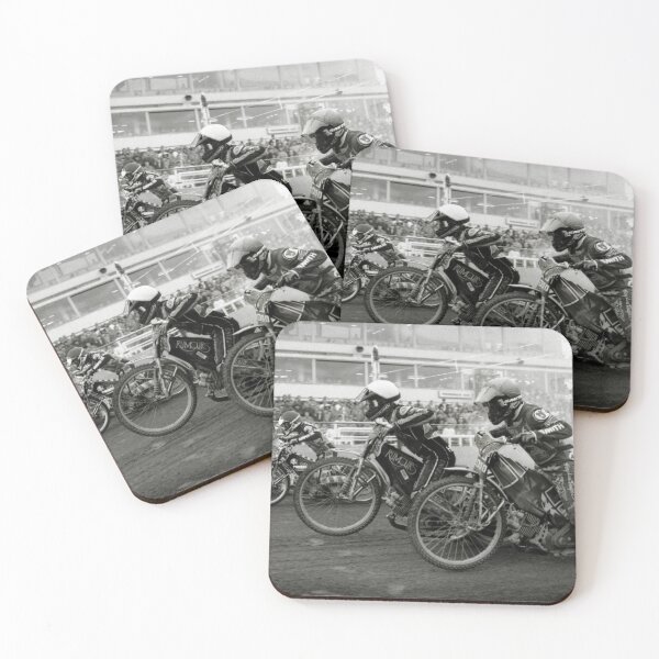 Item preview, Speedway - Accelerating away at the start of a race designed and sold by Richard Flint.